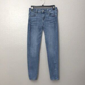 American Eagle Next Level Stretch High Waisted Jeggings Size 4